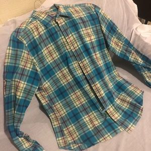 J.Crew casual button down.